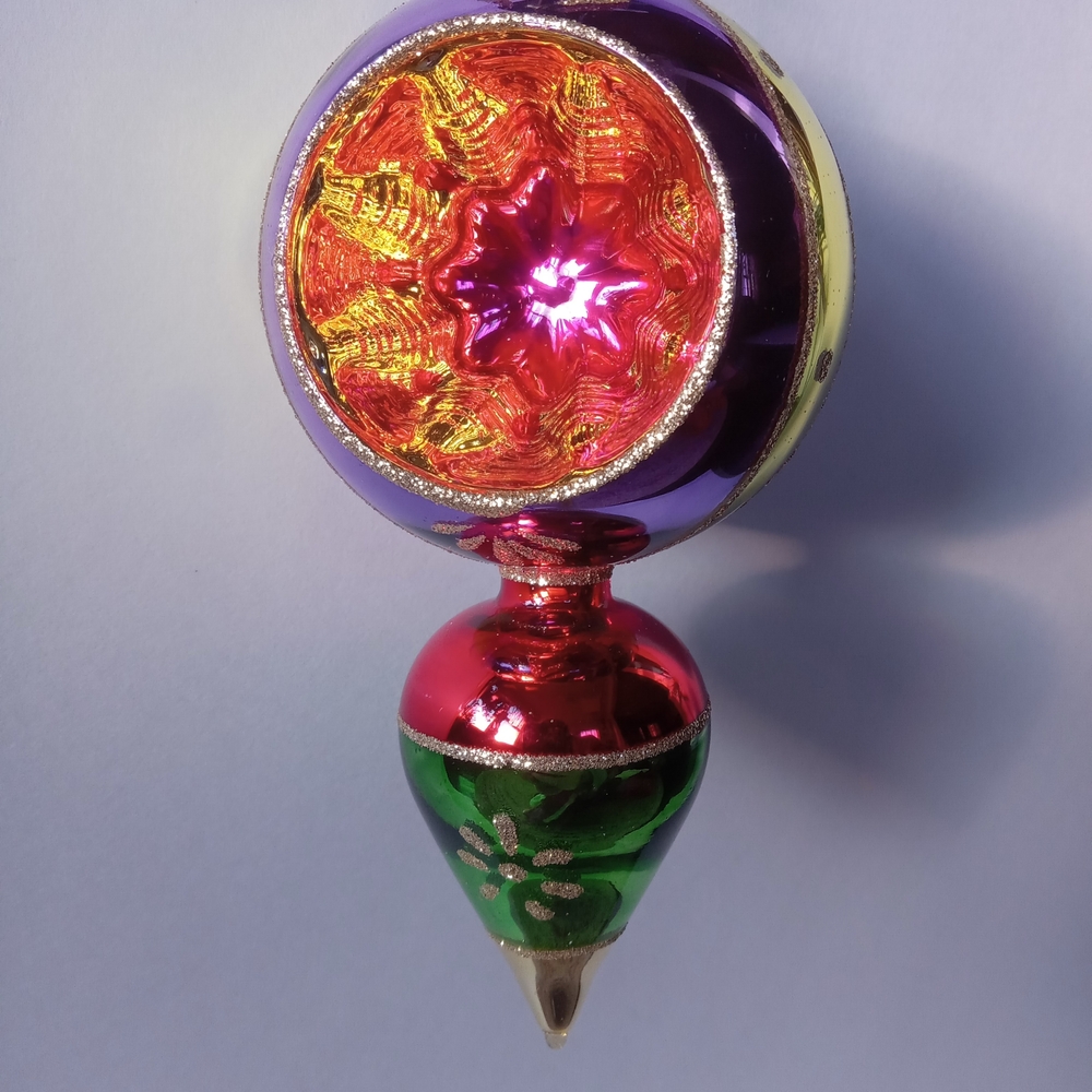 Colorful Glass Ornament